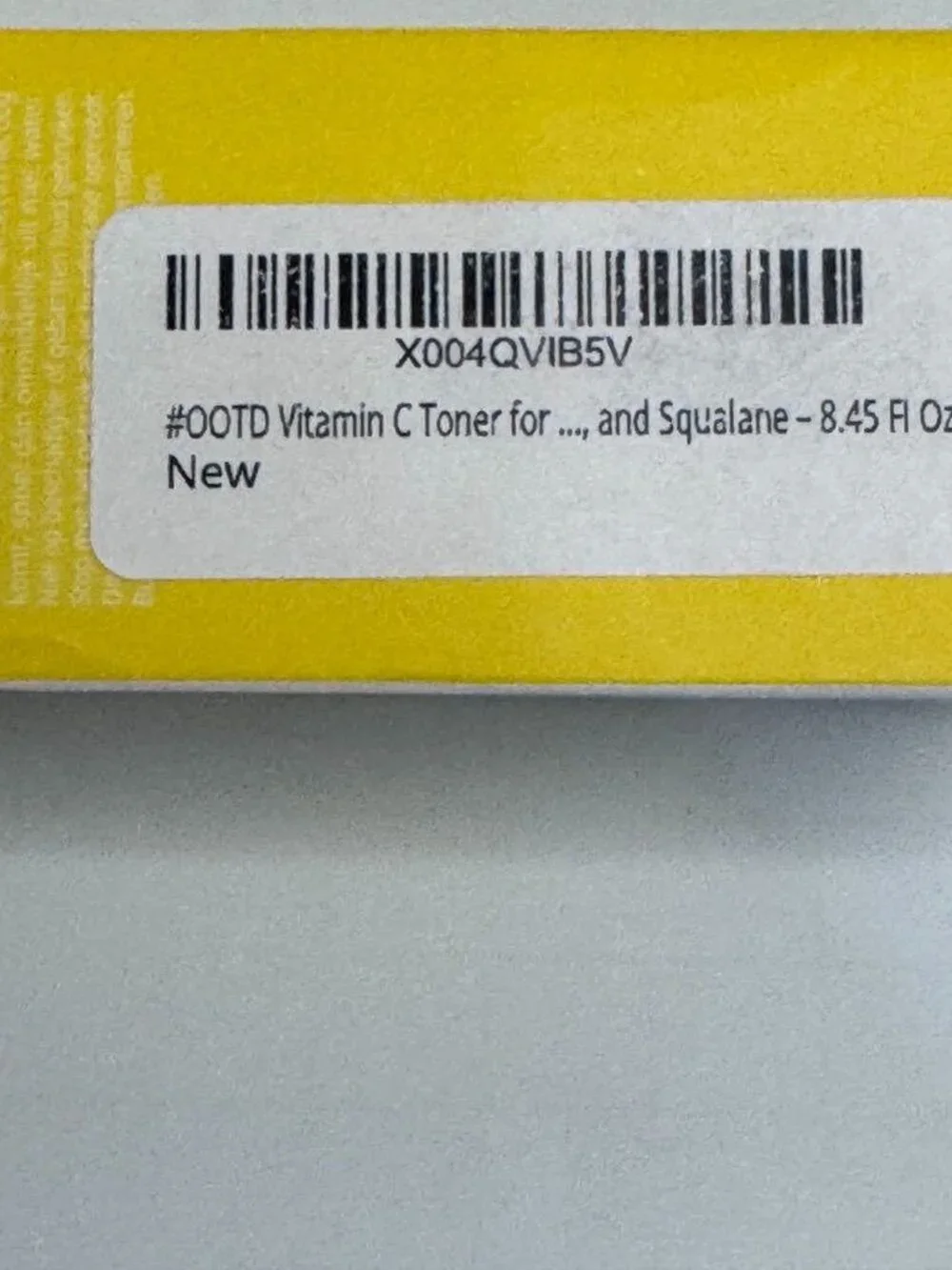 OOTD Dark Spot Vitamin C Toner 250ml With Niacinamide & Squalane Fragrance-Free